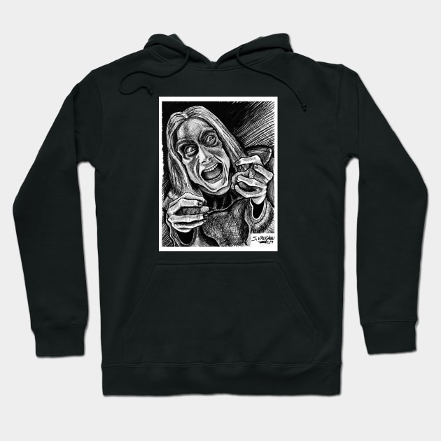 FRAIL: Never get out of bed again! (inktober) Hoodie by SaltyCult